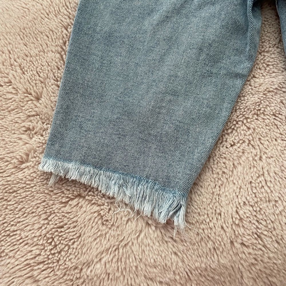 High Waisted Denim Shorts - Picture 5 of 6